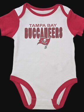Tampa Bay Buccaneers Infant Bodysuit 3/6M